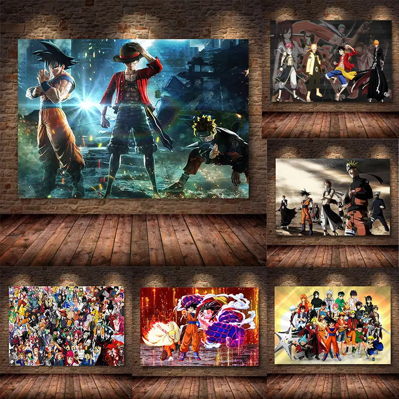 

5D DIY Diamond Painting Kit Japanese Anime Naruto Goku Uzumaki Naruto Diamond Embroidery Mosaic Art Rhinestone Home Decor Gift