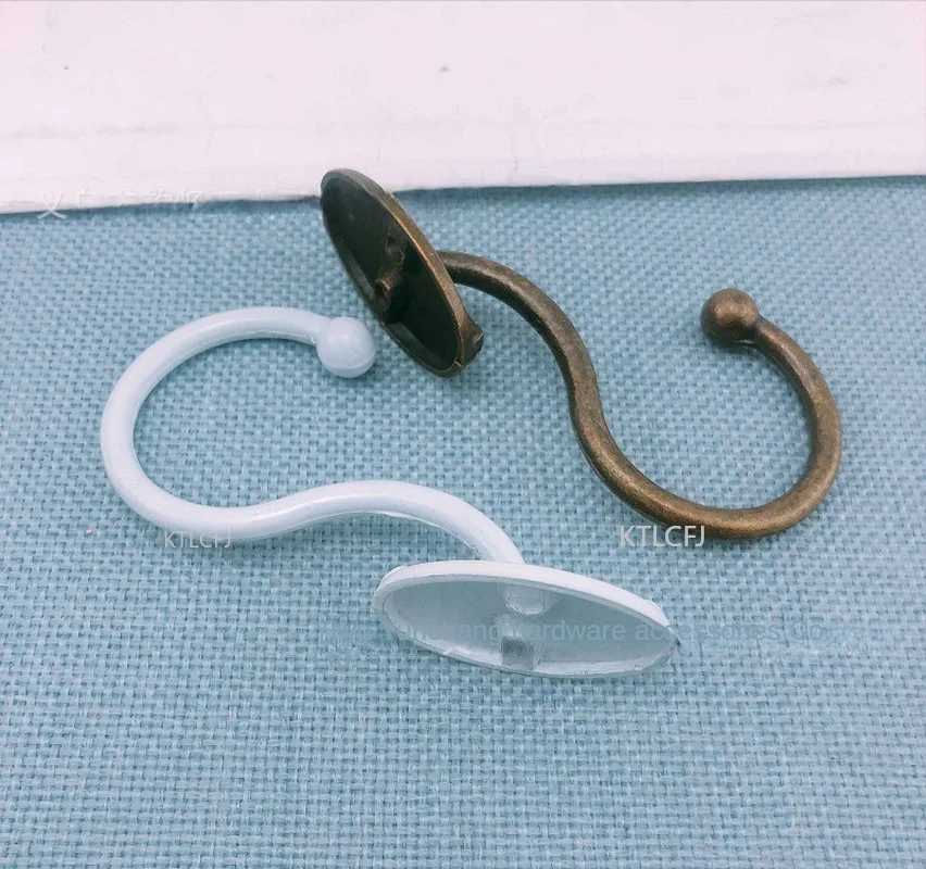 

1Pcs Hook Single Hook behind the Door Question Mark Open-Mounted Clothes Hook Cabinet Hanging Single Hook Wholesale Alloy Hook