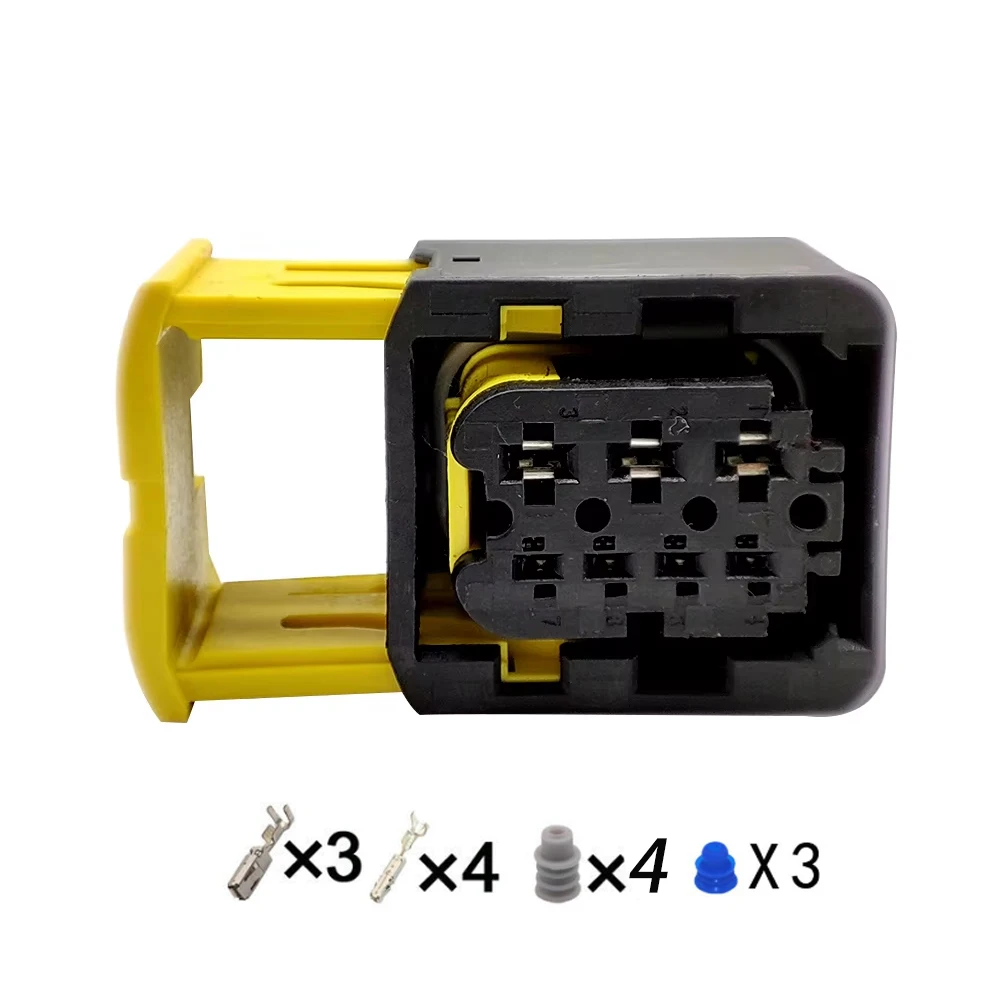 

1/5/10 шт. DJ7073B-1,5 3,5-11 7-контактный автомобильный разъем с проводами 1-1703648-1/1-1 418480-1