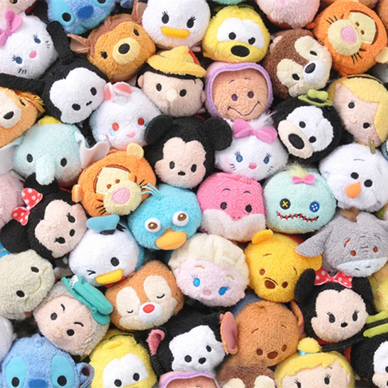 

24 Jenis Disney TSUM Дональд Дак Моана Ститч Дамбо TSUM История игрушек Mewah Boneka Mainan Ana Mickey Minnie Mouse