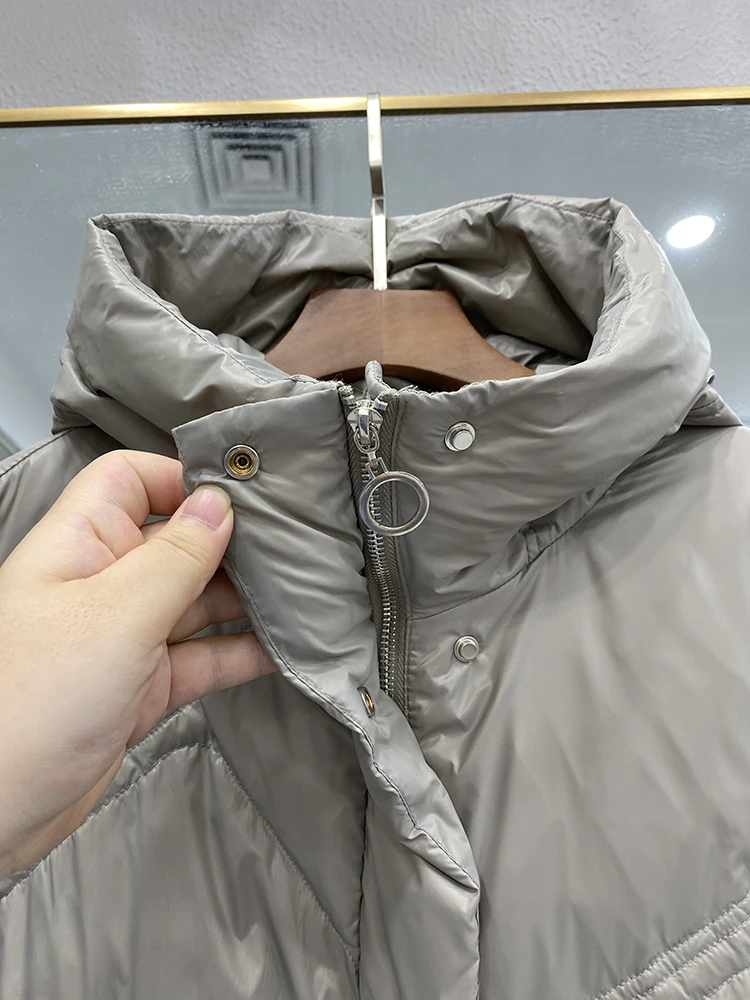 Women Down Jacket New Casual Style White Duck Down Jackets Autumn Winter Coats And Parkas Female Outwear
