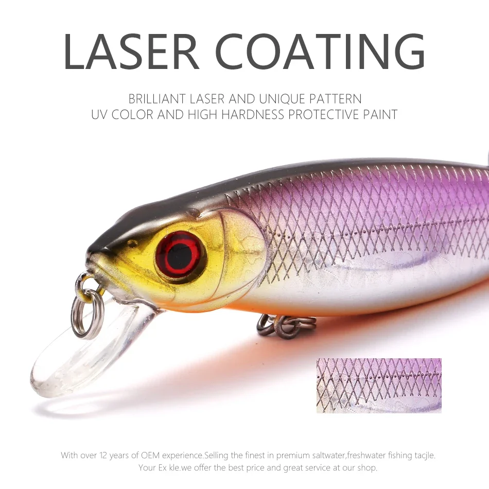 MOOKZZ 2023 Новое поступление горячая Распродажа 77 мм 10 г подвеска жесткая рыболовная