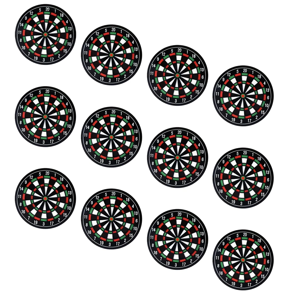 

12Pcs Coaster Unique Mug Mat Cup Mat Desktop Cup Mat Non-skid Mug Mat for Coffee Shop Kitchen Office