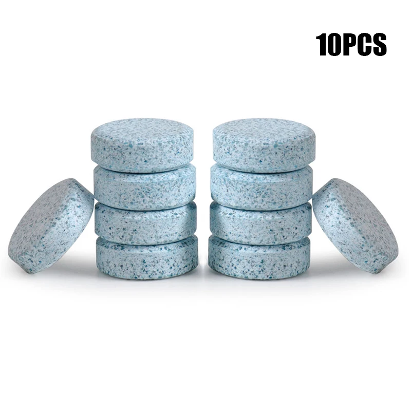 

Glass Effervescent Tablets Detergent Windshield Compact Powerful Cleaning
