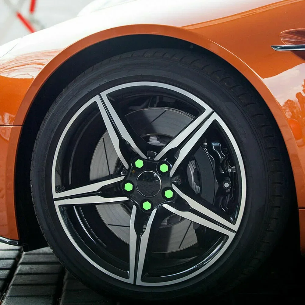 20x17 мм Силиконовые автомобильные диски колесные гайки винтовая крышка