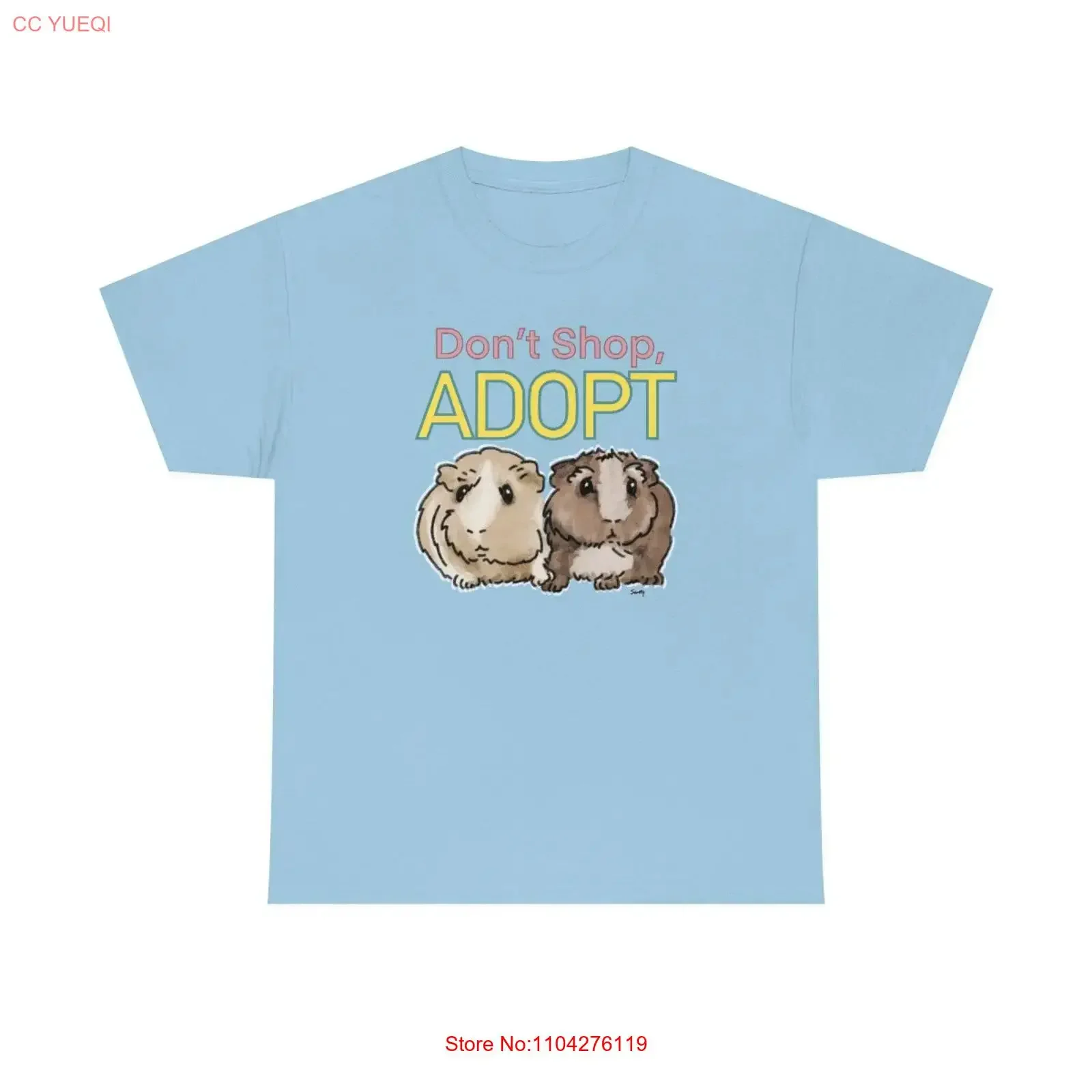 Фото Футболка Dont Shop Adopt в винтажном стиле, с эффектом потертости, уличная одежда, универсальная, удобная, мужская, для повседневной носки, эластичная, унисекс, дышащая. №1