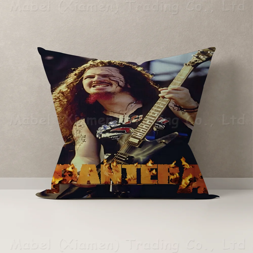 Dimebag Darrell Musician Pillow Cover Sofa Cushion Home Room Decoration Children Gift