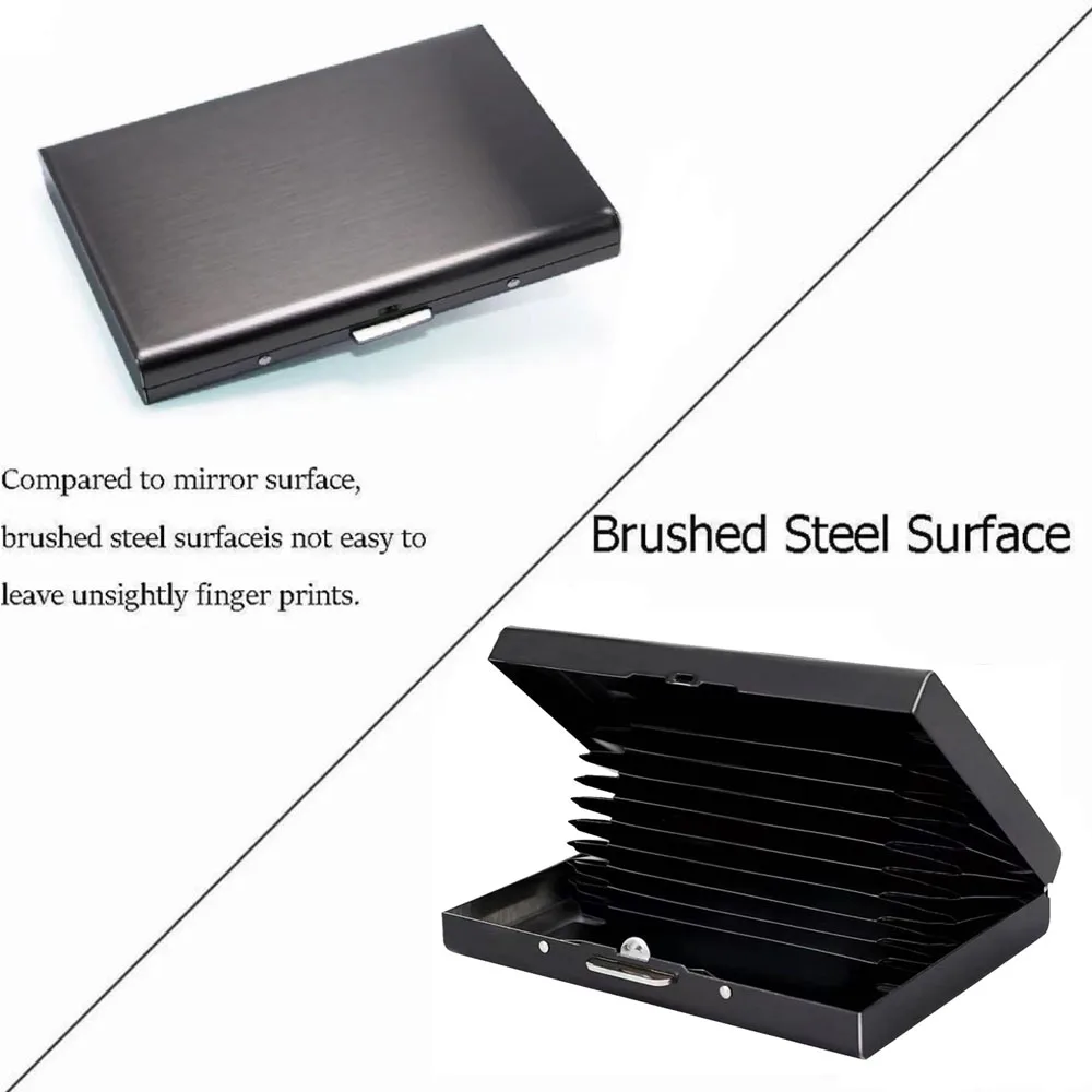 Противоугонный чехол для кредитных карт алюминиевые металлические кошельки