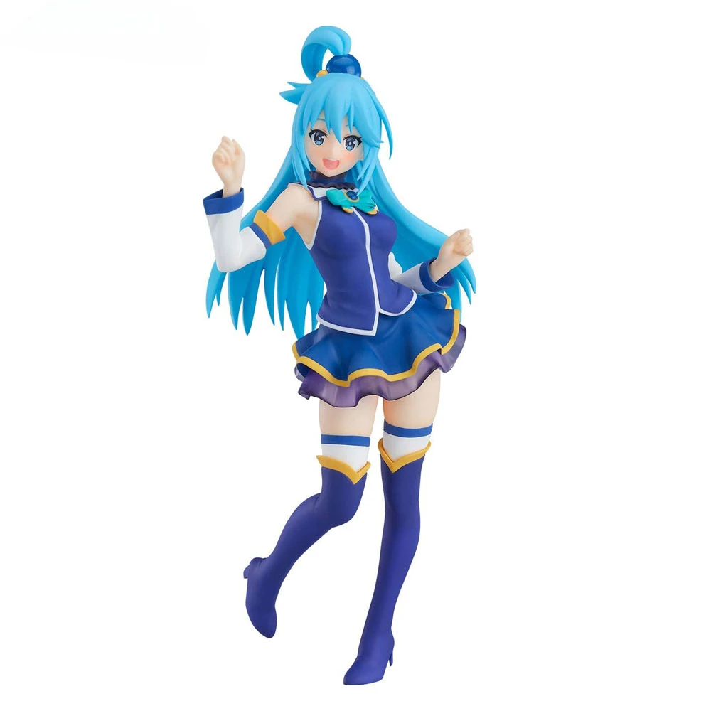 

[In Stock]Original Genuine Anime Konosuba God's Blessing On This Wonderful World Goddess Aqua PVC Action Figure Model Toys