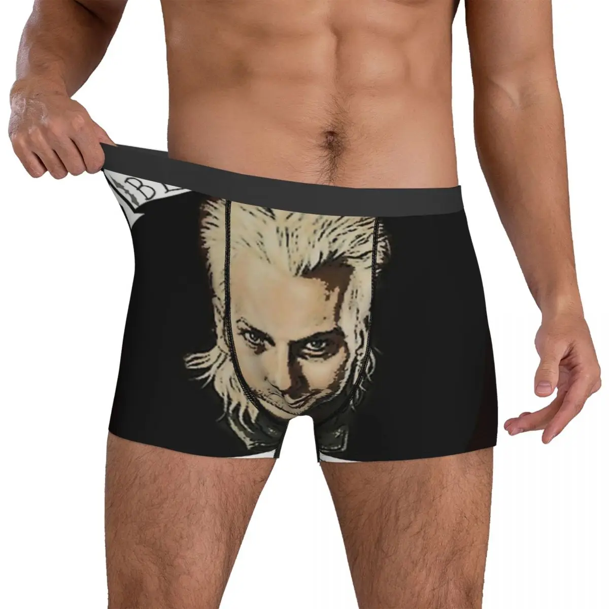 

Vampire Underwear The Lost Boys Davids Invitation Cute Panties Print Shorts Briefs Pouch Man Plus Size Boxershorts