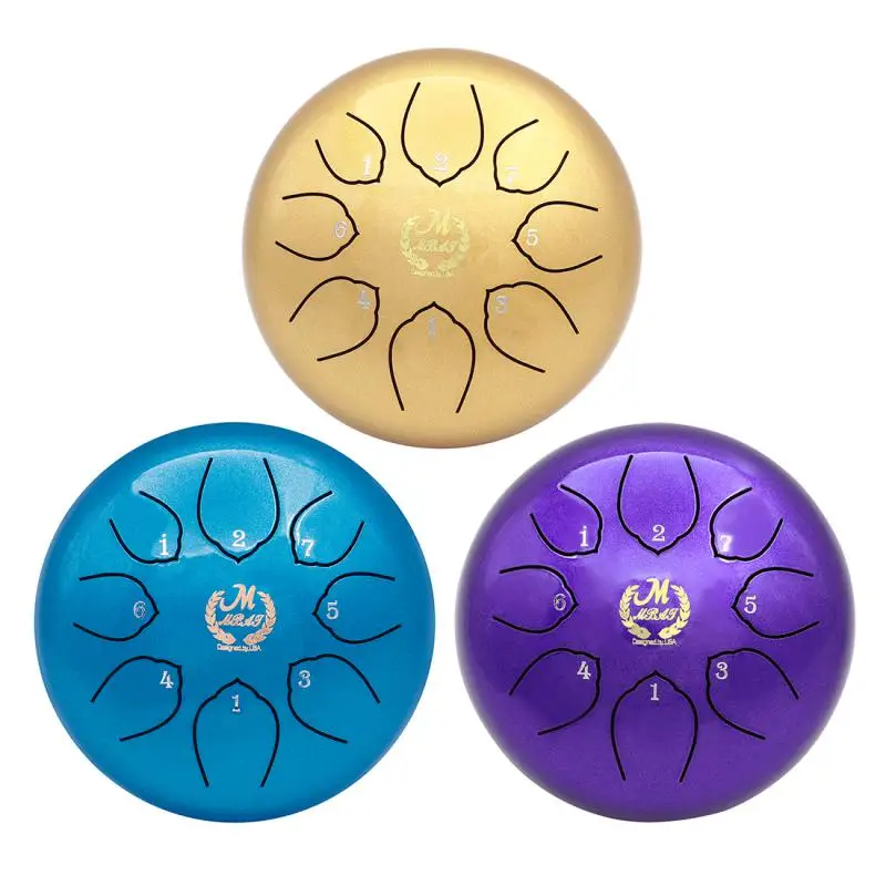 

Steel Tongue Drum Drumsticks With Finger Cot Yoga Drum Instrument Accessories ZQ variety of tones personal meditation yoga music