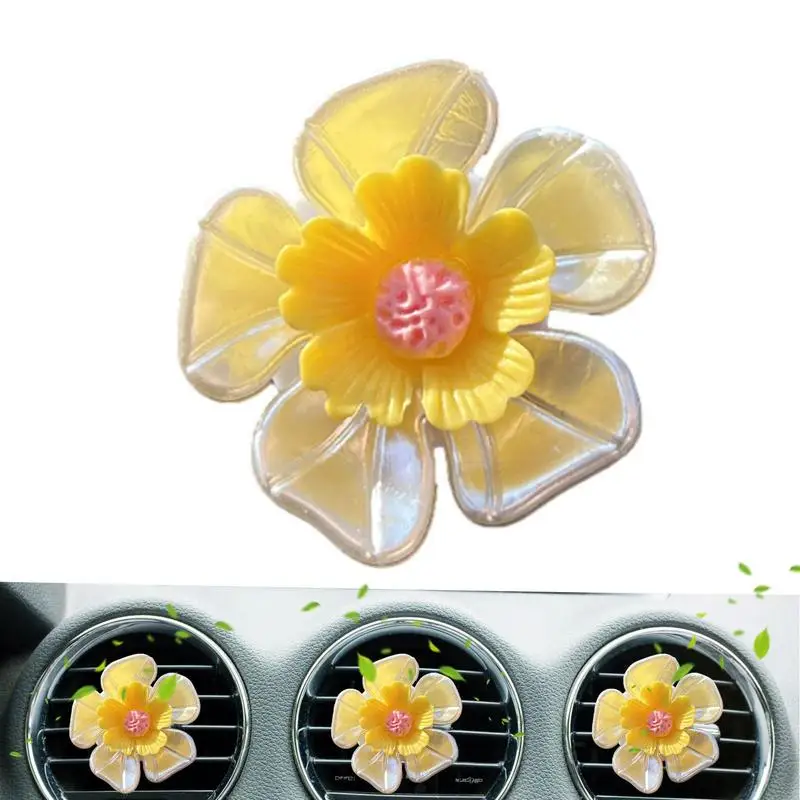 

Автомобильный цветок, зажимы для вентиляционных отверстий, автомобильный аромадиффузор, автомобильный внутренний корпус, цветной цветок, воздуховод