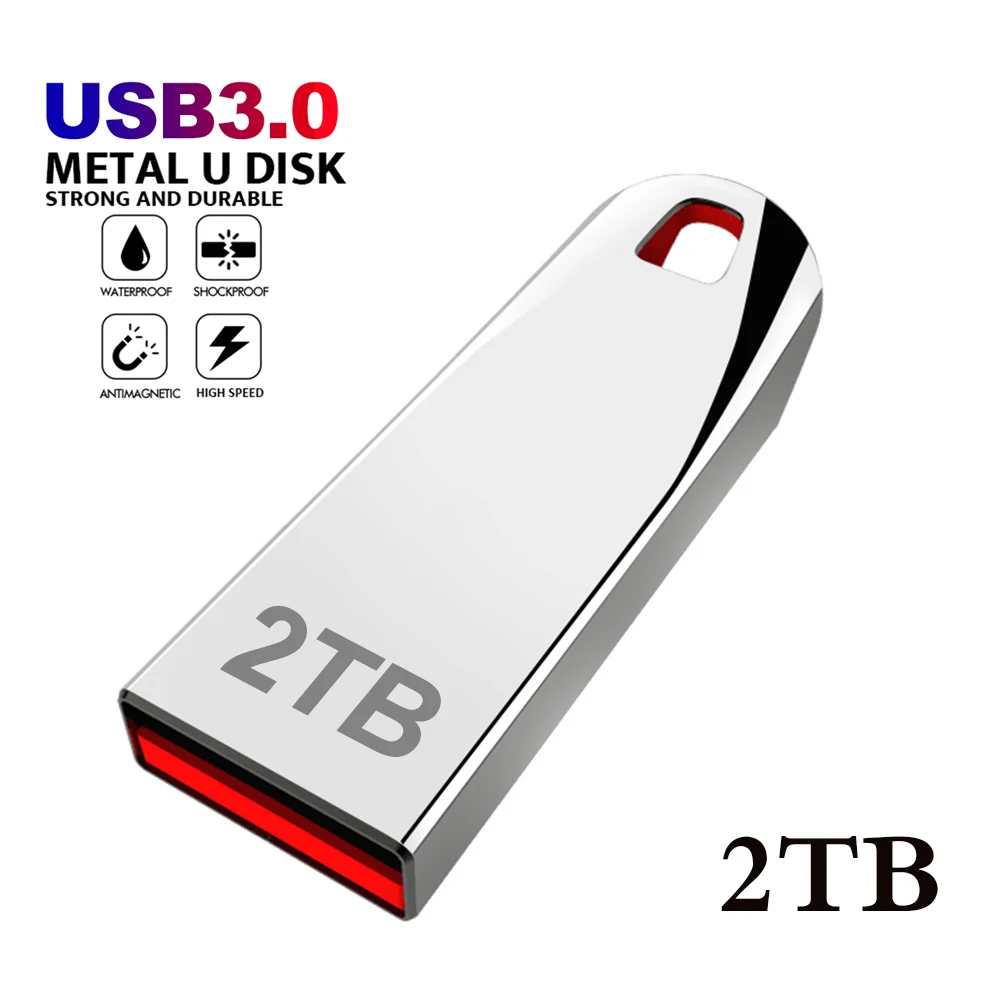 

Metal Usb 2TB 3.0 Pen Drive Usb Flash Drives 1TB 512GB High Speed Portable USB Memory USB Flash Disk Computer Transmission Stick
