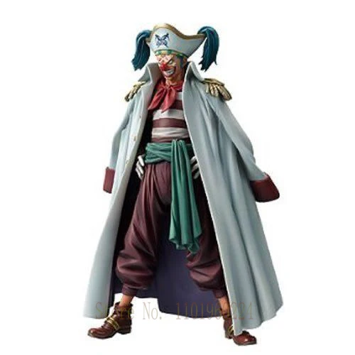 

NEW 17cm One Piece Buggy Action Figure PVC Statue Vertical Clown Collection Toys For Kids Clown Model Desktop Decoration Gift