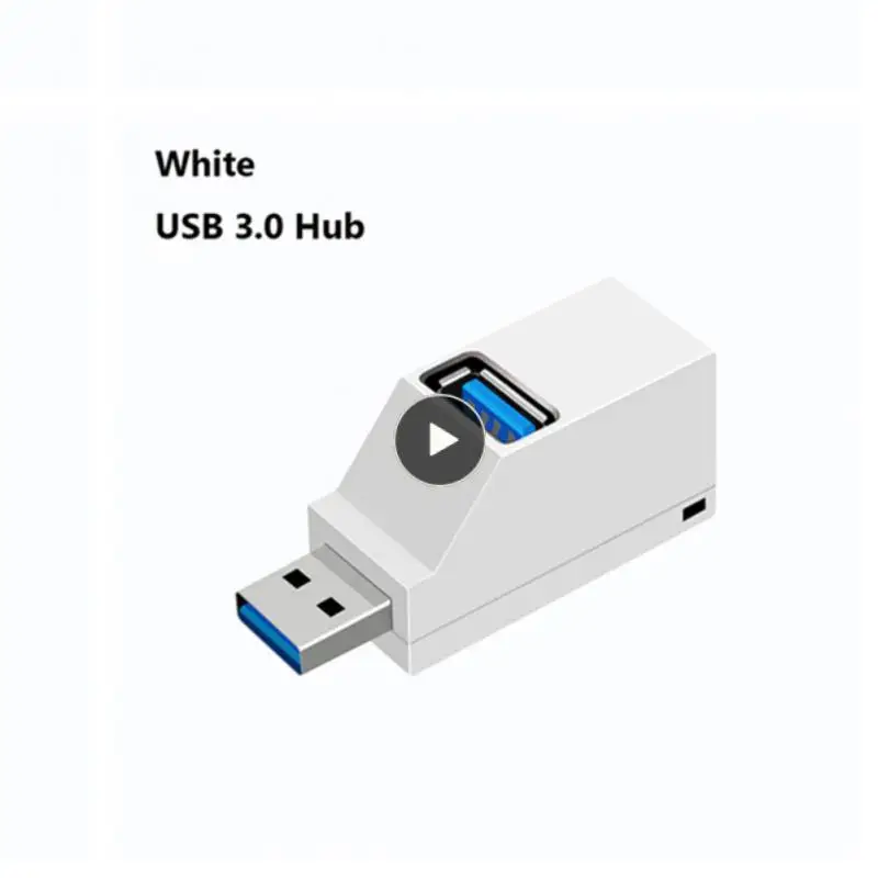 

Mini Portable Transfer Usb 2.0 Hub Extender 480mbps 3 Ports Extender Portable High Speed Pc Accessories Small Docking Station