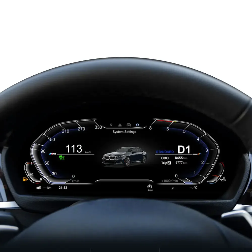 Новинка 12 3 дюймовый автомобильный ЖК-приборной панели для BMW 5 серии F10 X5 X6 F15 F16