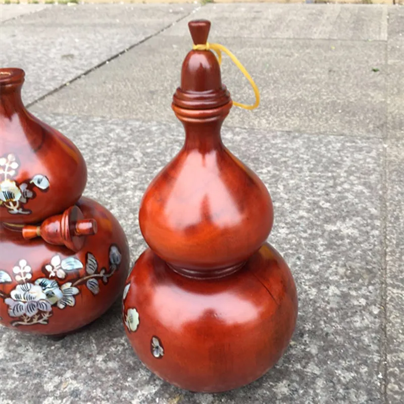 Искусственная тыква фигурки инкрустированные ракушками цветок из массива