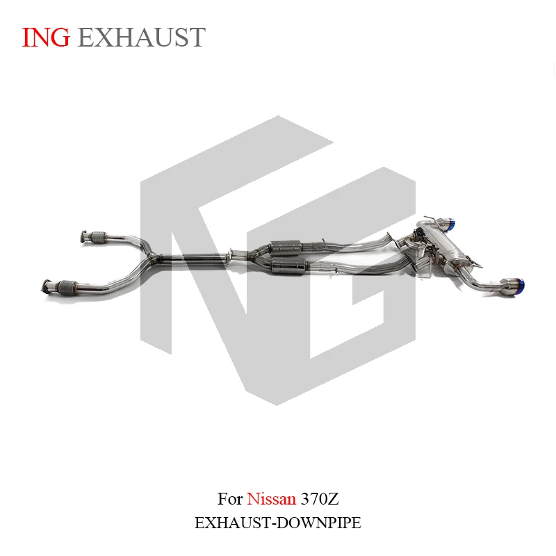 Эффективная система подачи выхлопных газов Catback для Nissan 370Z VQ37 V6 3.7L Электрический
