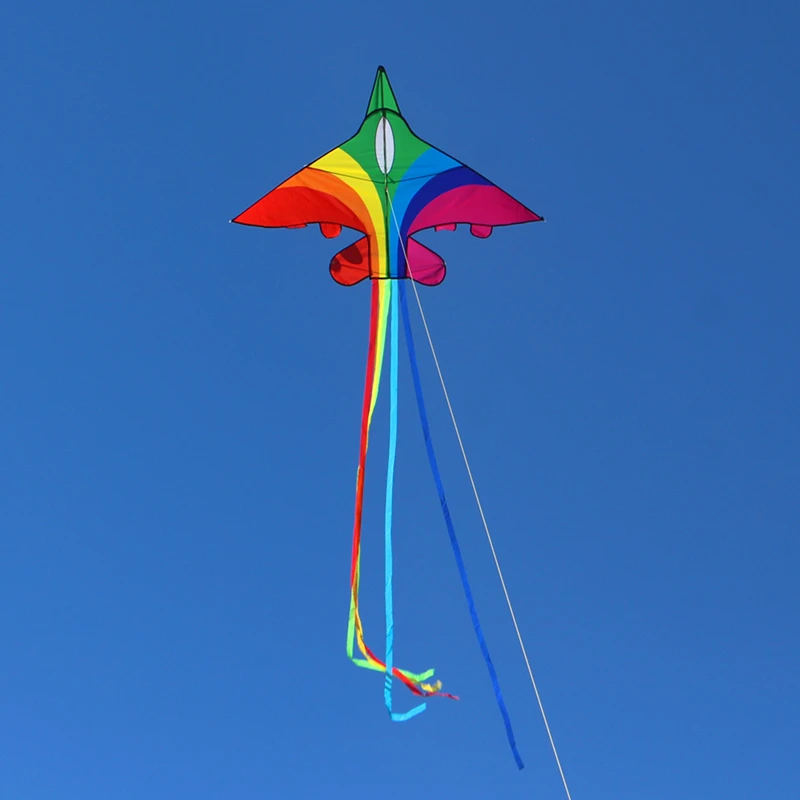 Бесплатная доставка Радужные воздушные змеи для детей уличные игрушки