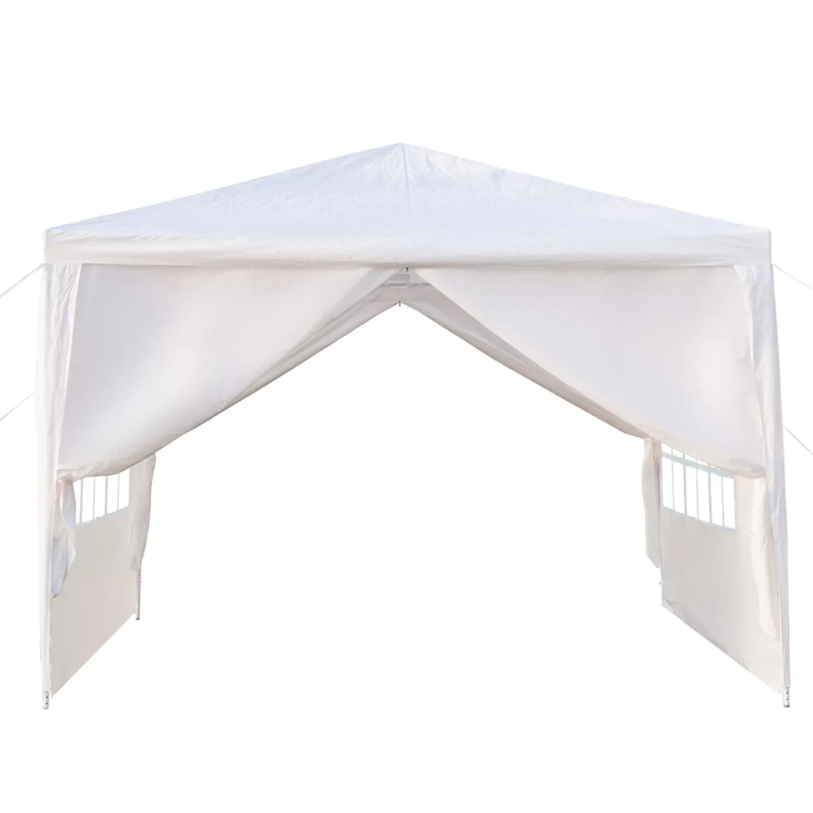3x3m Four Sides Outdoor Awnings Portable Home Use Camping Waterproof Tent With Spiral Tubes White Pergola Fast Delivery