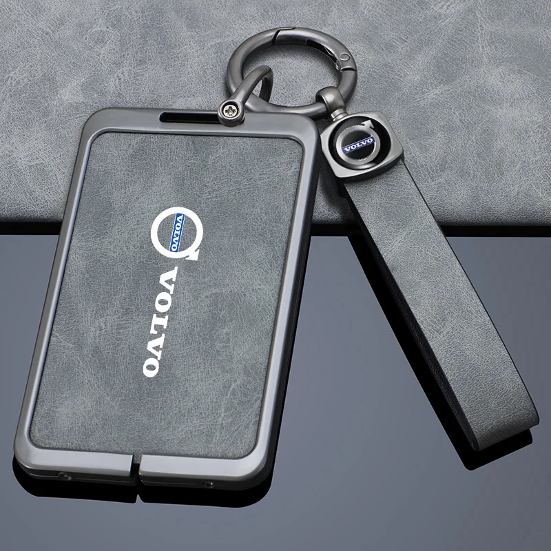 Автомобильный кожаный чехол для смарт-карт NFC чехол-держатель брелок ключей