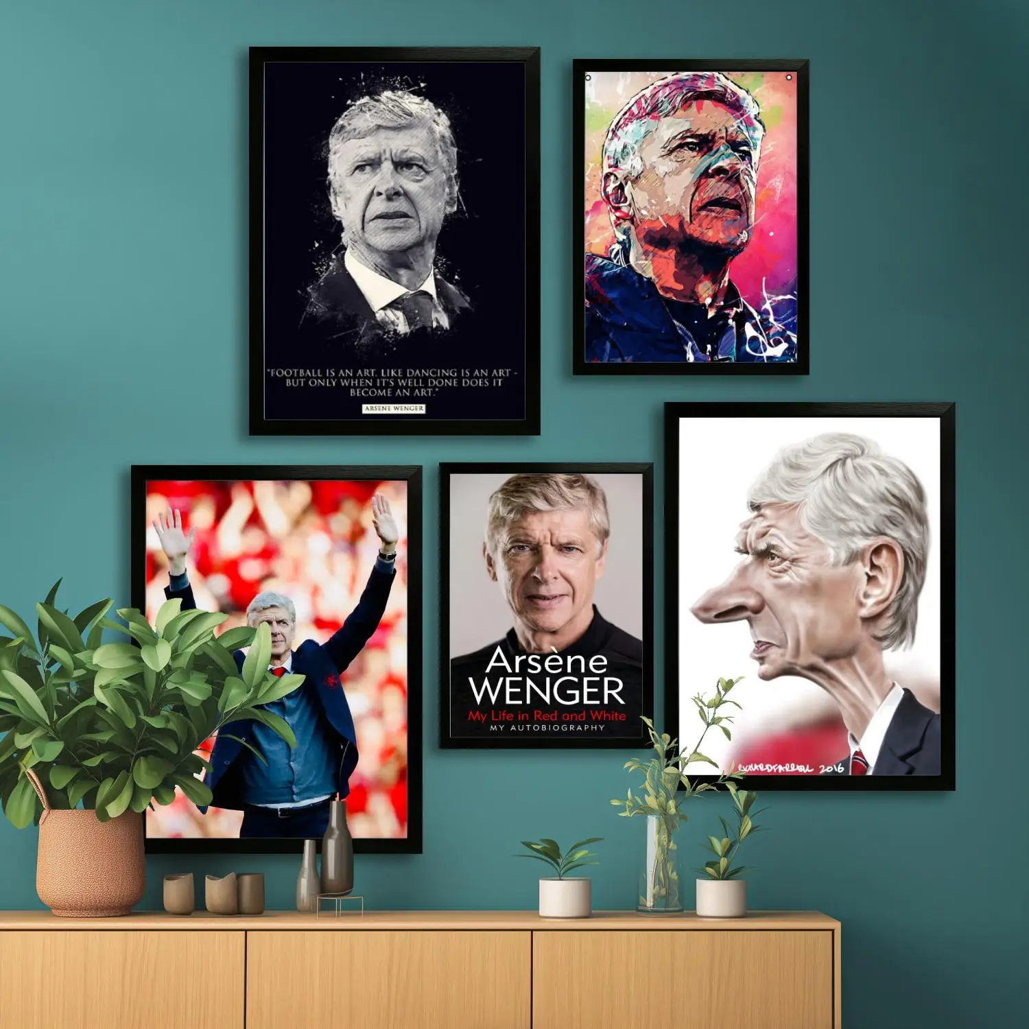 Арсен веджер Холст Художественный постер и настенное искусство печать с