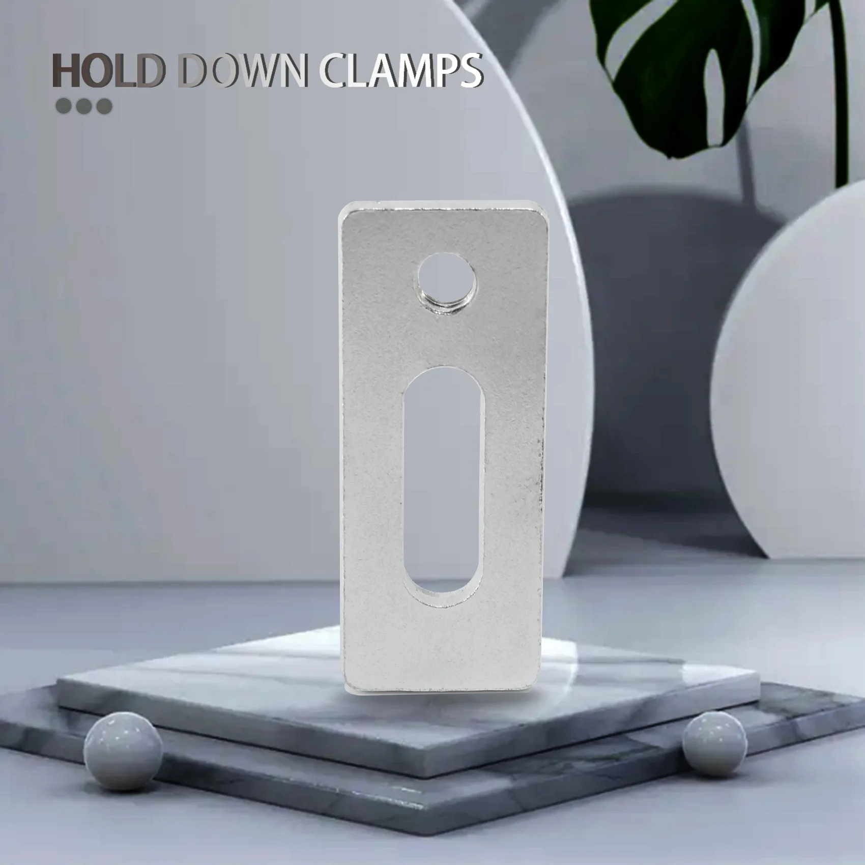 Комплект из 4 зажимов с Т-образной направляющей комплект мини-зажимов