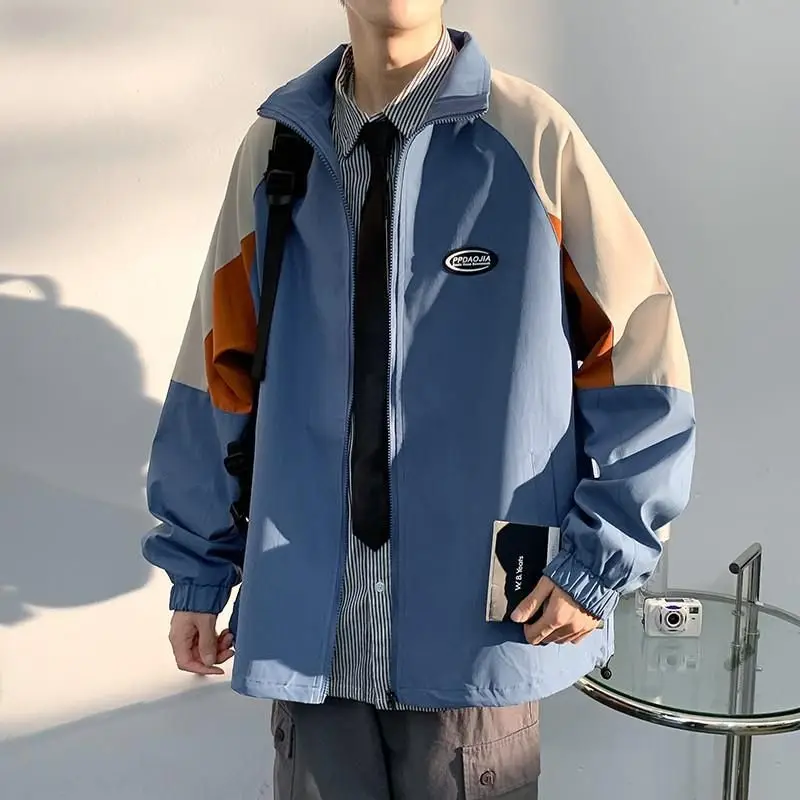 Куртка преппи varsity Мужская Повседневная Уличная одежда свободного покроя