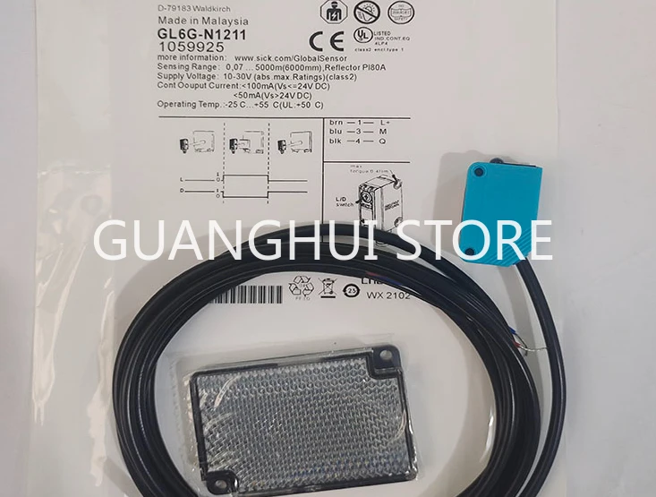 GTE6-N1211 GTE6-N1212 GTE6-P1211 GTE6-P1212 Совершенно новый датчик фотоэлектрического переключателя на складе (art.: 3920cbecd86cf) - 3920cbecd86cf