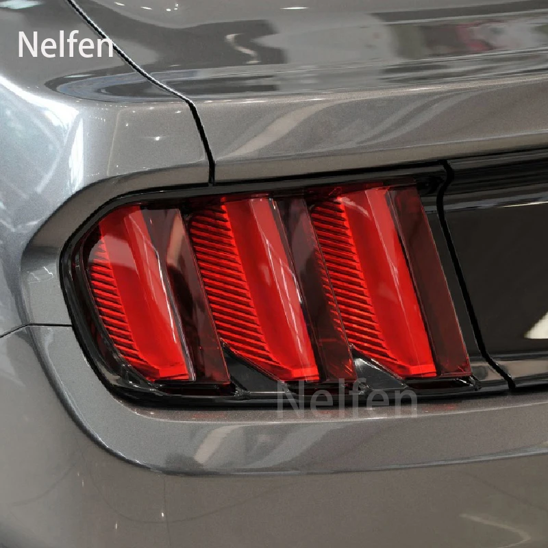 Защитная пленка для передней фары автомобиля Mustang 2015-2017 задних фар виниловая