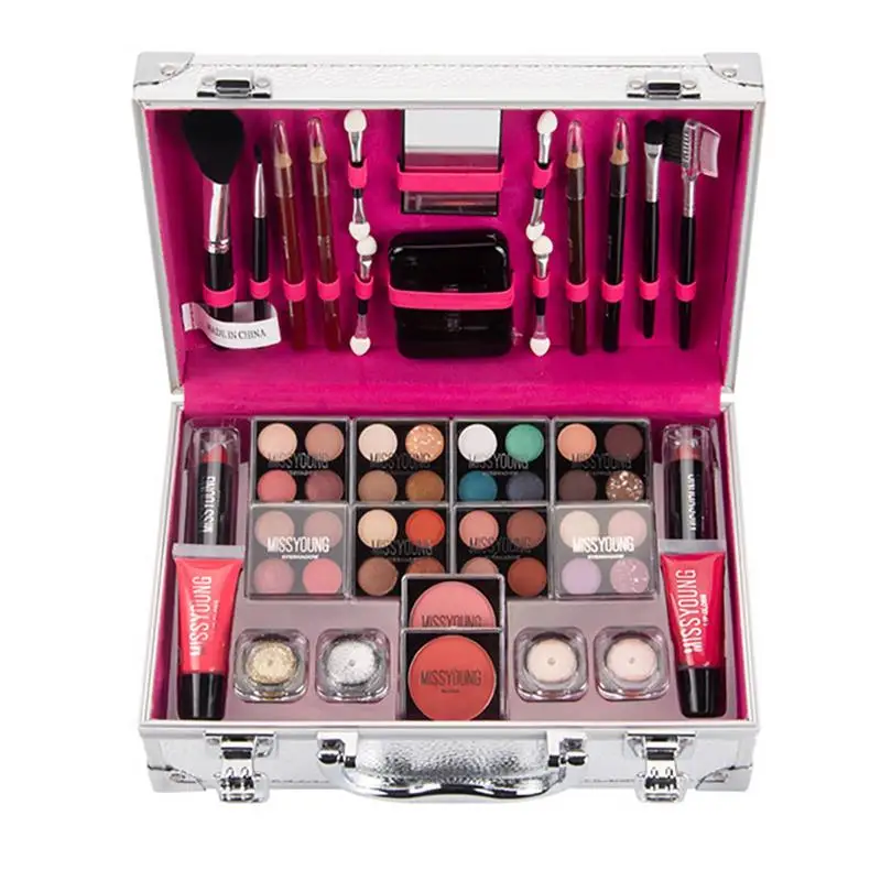 

All In One Makeup Set Multi-Purpose Makeup Kit For Girls Teens Women And Makeup Beginners Eyeshadow Lipsticks Blushers Brushes