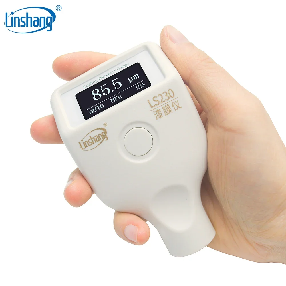 Linshang OLED автомобильный краскомер LS232 толщиномер покрытия измеритель толщины