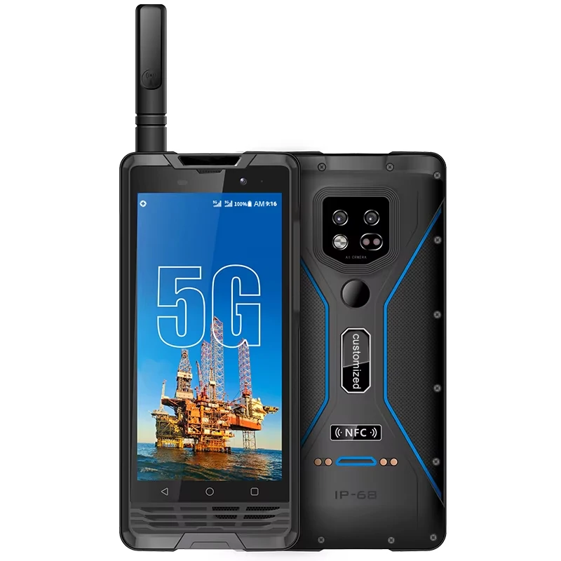 Фото Промышленный защищенный смартфон MP02 с защитой от взрывов и ударов, 5G, NFC, IP68, одномерным и двухмерным сканированием №5