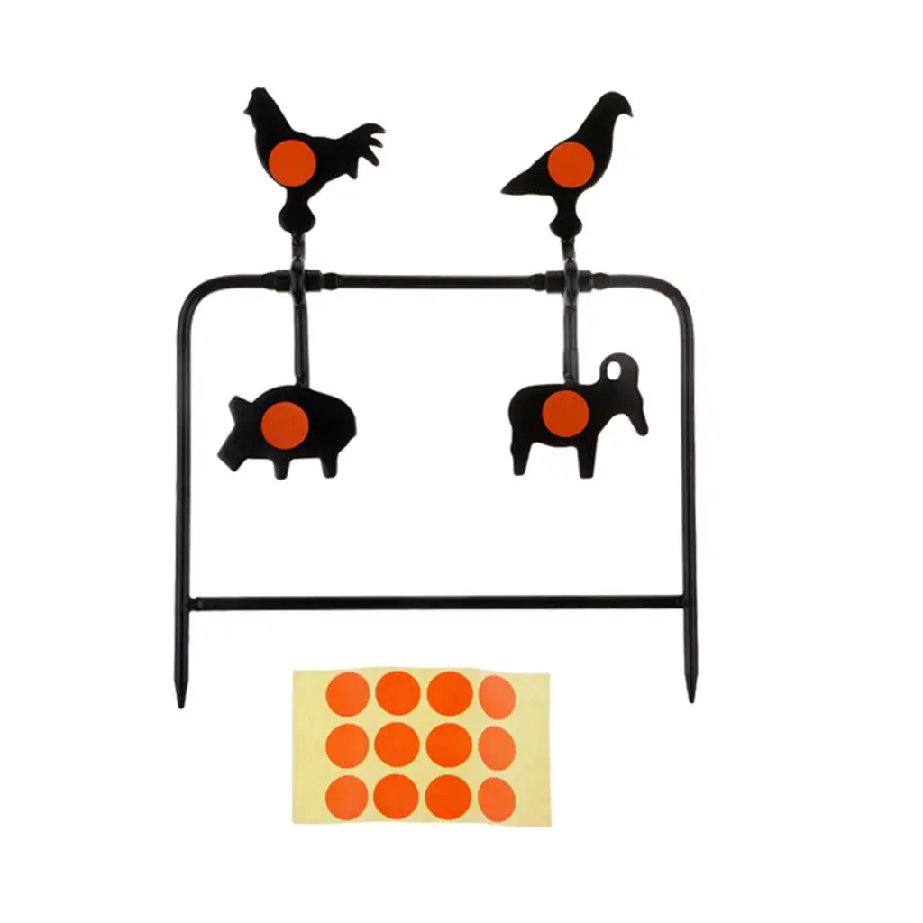 

Metal Spinning Target Animals Target Stand Self Target