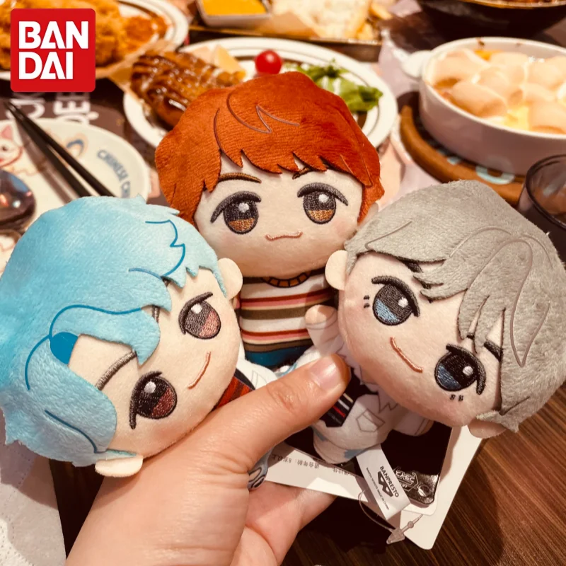 Фото В наличии Оригинальная плюшевая кукла Banpresto TinyTAN DNA RM j-hope Jimin Q-версия, плюшевый брелок 11 см, мультяшная кукла, креативный подарок №1