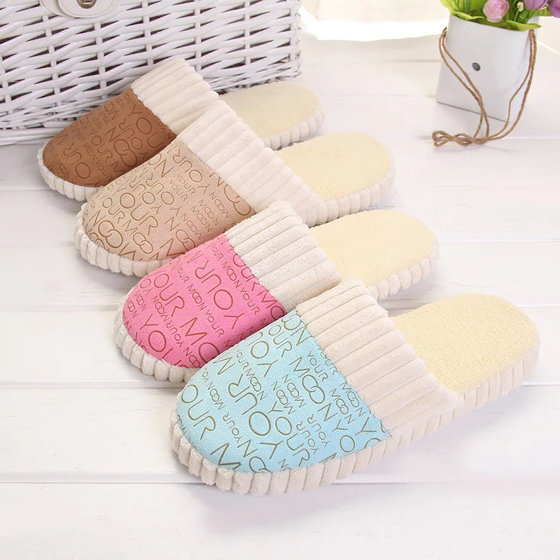 

Тапки женские х/б, 1 пара, теплые смешные, Нескользящие, мягкие, плюшевые, повседневные, для дома, зима 2023