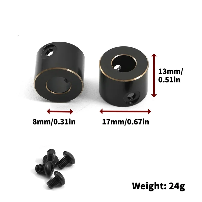 Для 1/10 имитационной модели автомобиля осевой SCX10PRO чашка вала заднего моста AXI03028