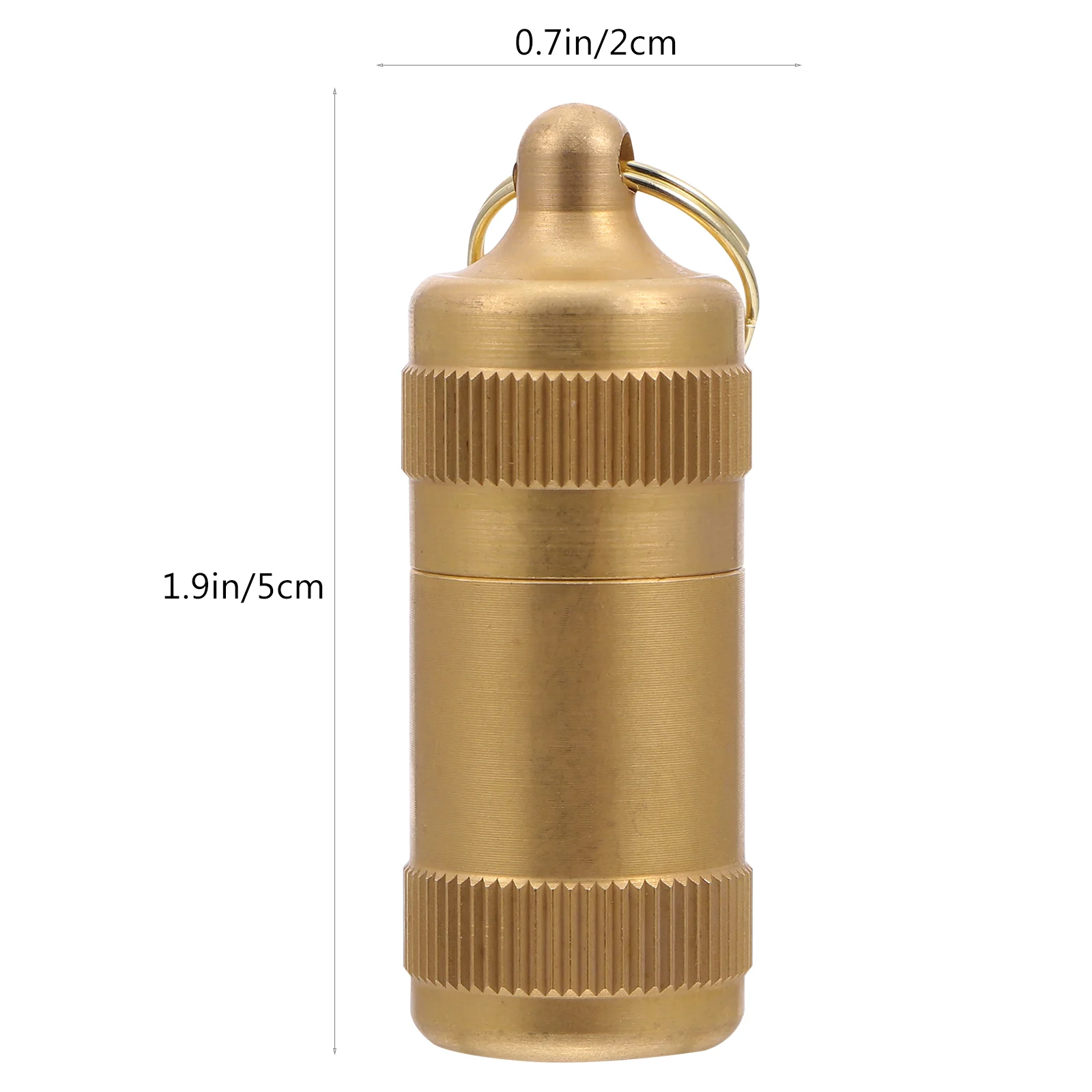 

Mini Containers Box Medicine Holder Poison Canister Case Hanging Travel Pillboxes