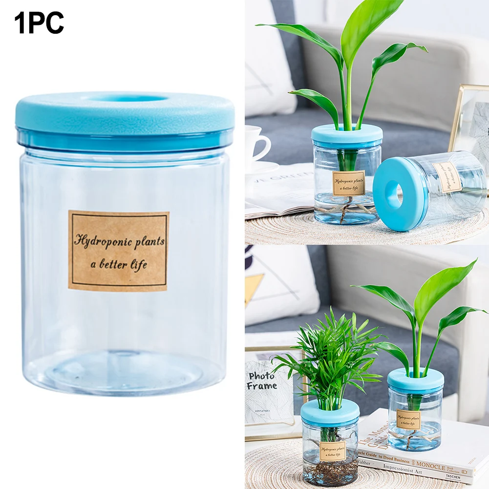 

Hydroponic Plant Pot Practical Replacement Transparent Plastic 1pcs Accessories Durable Flower Pot High Quality