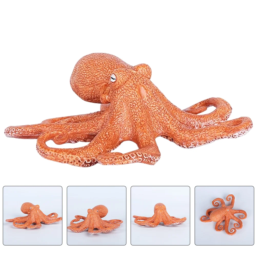 

Animal Marine Animals Octopus Artificial Toy Figure Table Sea Model Tabletop Plastic Figurines Lifelike Figures Realistic Ocean