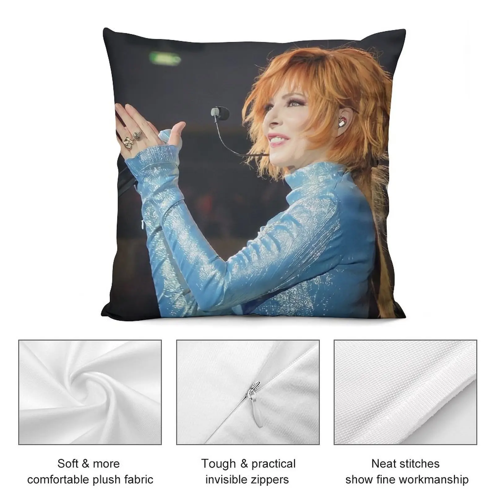 Mylène Farmer Nevermore 2023 джун декоративная подушка рождественские принадлежности