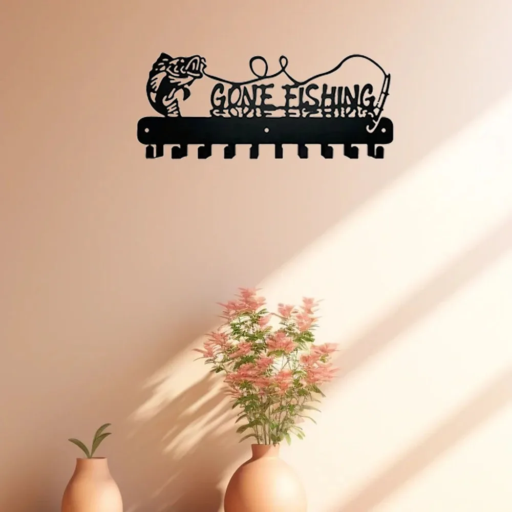 Металлический Органайзер Для Хранения Ключей В Форме Милой Рыбки — Стабильный