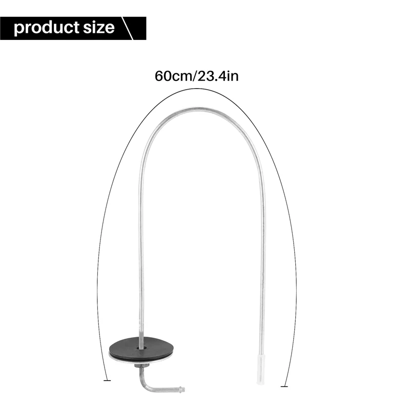 

Car Fuel Tank Stand Pipe Metal For Webasto Eberspacher Heater 60Cm Long Od5Mm