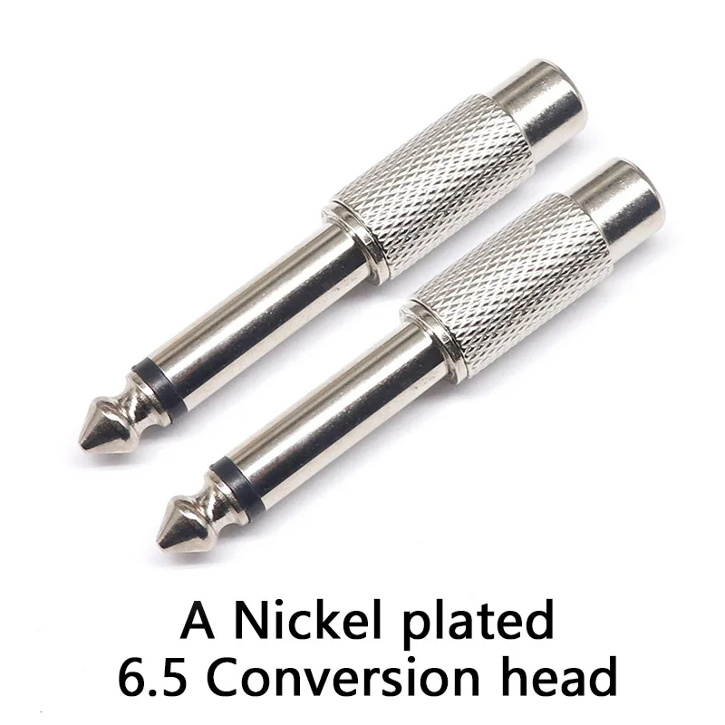 

2 шт., золотистая никелированная поворотная гнездовая головка RCA Lebeisenf 6,5 мм