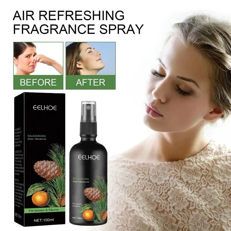 

100ml Long-Lasting Air Freshener Spray remove Bad smell odor Spray Fragrance mist Perfume Scented Aromatic Odor eliminator