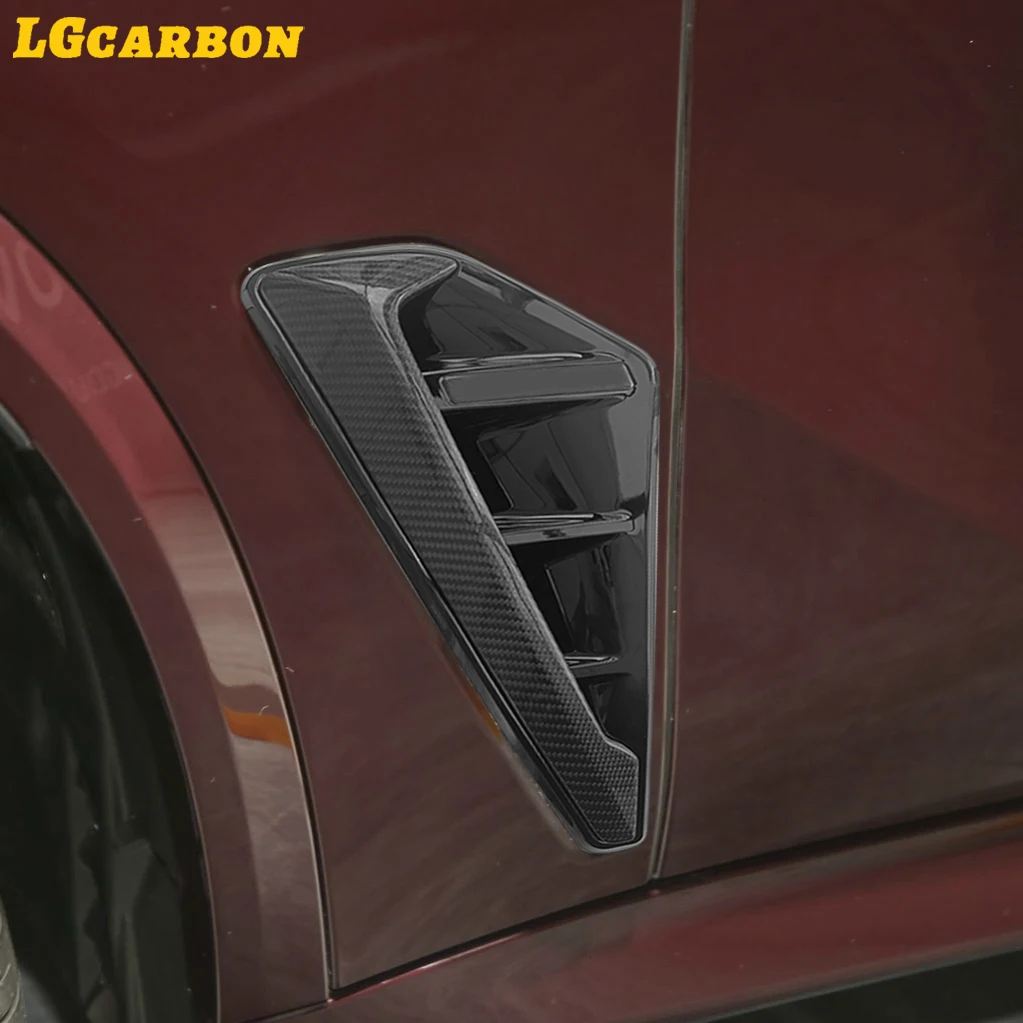 LGcarbon Сменное углеродное волокно + ABS боковое крыло боковые вентиляционные