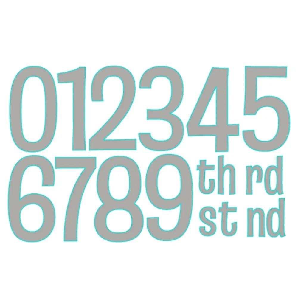 

Необычные металлические Вырубные штампы с номерами, сделай сам, скрапбукинг, карточки, бумажные карточки, листы для альбома ручной работы, Н...