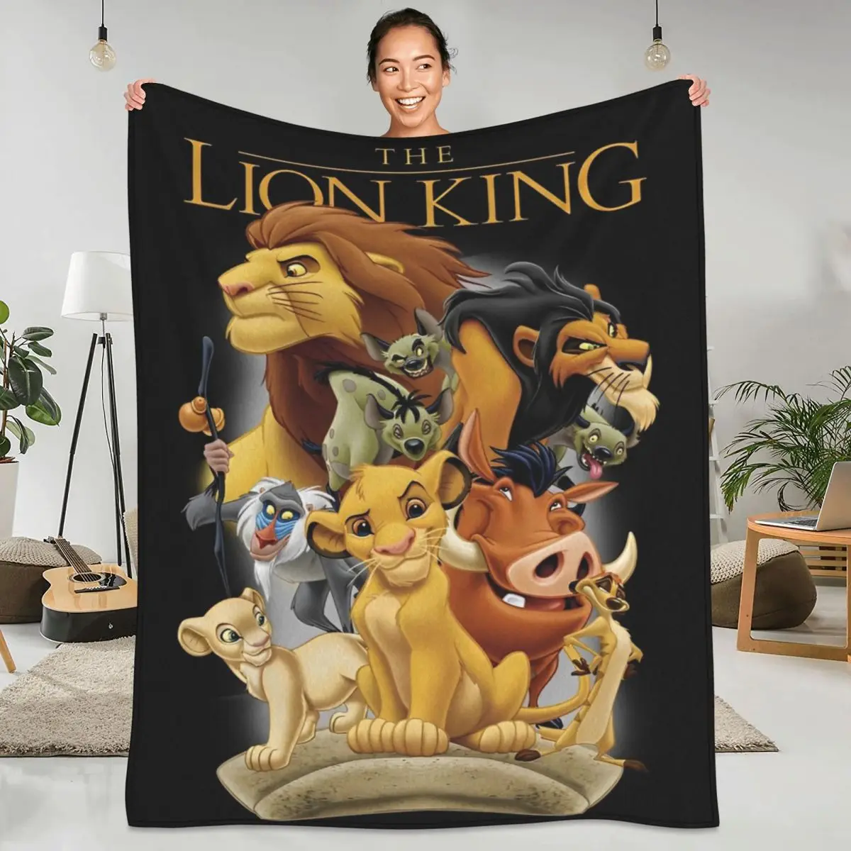 Одеяло Simba The Lion King качественное теплое одеяло из американского анимированного