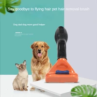 pet cat hair removal comb brush dog grooming hand portable stainless steel cat comb brush self cleaning dog supplies ferramentas