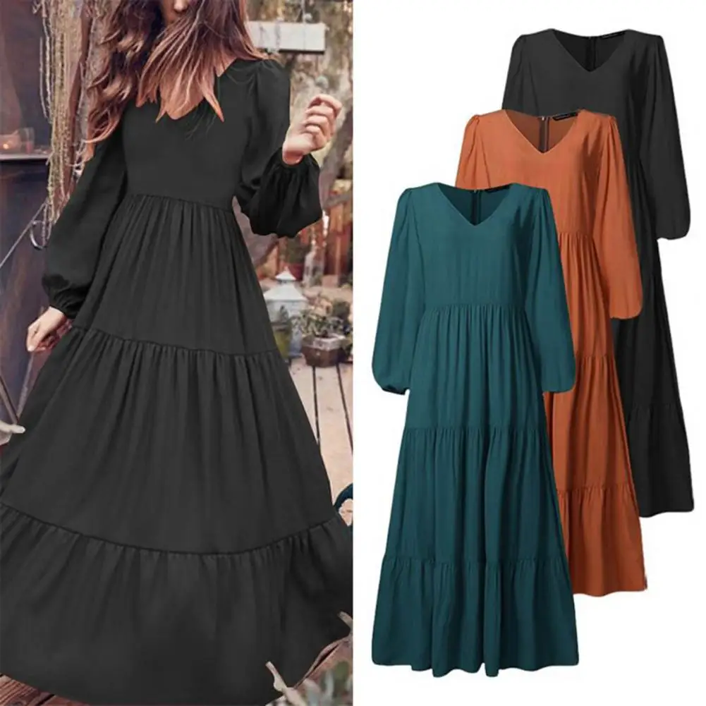 

Dress for Women 2023 Summer New In LOOSE Long Sleeved Long Dresses Streetwear Elegant Party Vintage Dress Robe De Soirée Orange